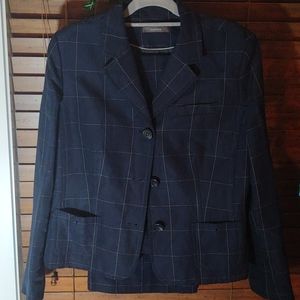 Liz claiborne navy suit pants and jacket 🙂